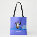 Search for penguin bags Illustration