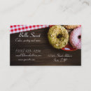 Search for home baking business cards Doughnut