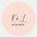 Search for couple round stickers Calligraphy typography elegant