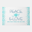 Search for snowflake doormats Typography