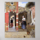 Search for courtyard posters Pieter de hooch