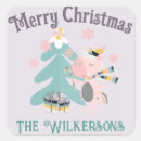 Search for unicorn christmas stickers Girly