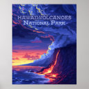 Search for volcano posters Hawaii volcanoes national park