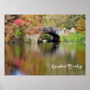 Search for central park posters Gapstow bridge