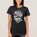 Search for ash tshirts It's