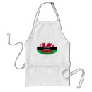 Search for white dragon aprons Welsh flag