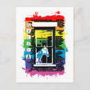 Search for horse design postcards Rainbow
