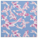 Search for koi fish fabric Pink