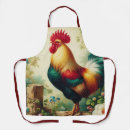 Search for vintage rooster aprons Farm