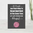Search for knit on cards For her