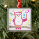Search for owl christmas tree decorations Teacher