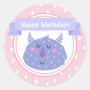 Search for purple monster stickers Cartoon