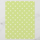 Search for polka dot scrapbook paper Green