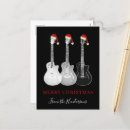Search for musical instrument instruments christmas cards Guitar