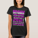 Search for queens are born in october tshirts Birthday