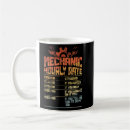 Search for mechanic hourly rate mugs Cool