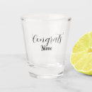 Search for graduation shot glasses Congratulations graduate name
