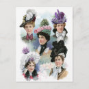 Search for vintage victorian lady postcards Fashion