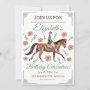 Search for equestrian birthday invitations Elegant
