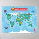 Search for map kids posters World