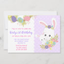 Search for kids easter party invitations Floral