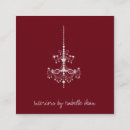 Search for chandelier business cards Decorator