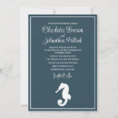 Search for seahorse wedding invitations Elegant