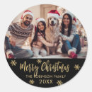 Search for black gold foil stickers Typography