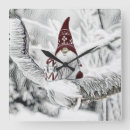 Search for gnome clocks Snow