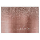 Search for rose gold chopping boards Girly