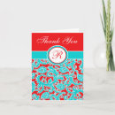 Search for red white damask cards Chic