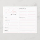 Search for bridal shower recipe cards Calligraphy