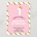 Search for pink princess birthday invitations Tutu