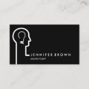 Search for brain business cards Therapist
