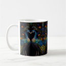 Search for blue peacock bird mugs Beautiful