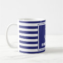 Search for navy and white mugs Captain