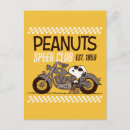 Search for racing flags postcards Snoopy