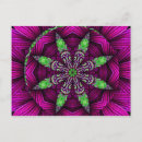 Search for floral mandala postcards Purple