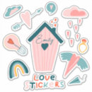 Search for lips wedding stickers For her