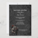Search for halloween wedding invitations Skeleton