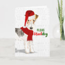 Search for fox terrier christmas cards Animals