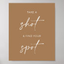 Search for take a shot wedding signs And find your spot