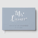 Search for dusty blue guest books Elegant