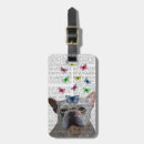 Search for french bulldog luggage tags Animals