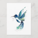 Search for blue hummingbird postcards Flight