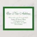 Search for information postcards Change of address