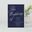 Search for navy wedding invitations Calligraphy