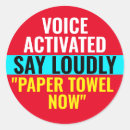 Search for paper towels stickers Dispenser