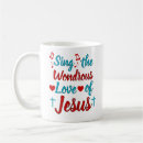Search for love to sing mugs Christian
