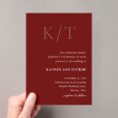 Search for rust wedding invitations Elegant